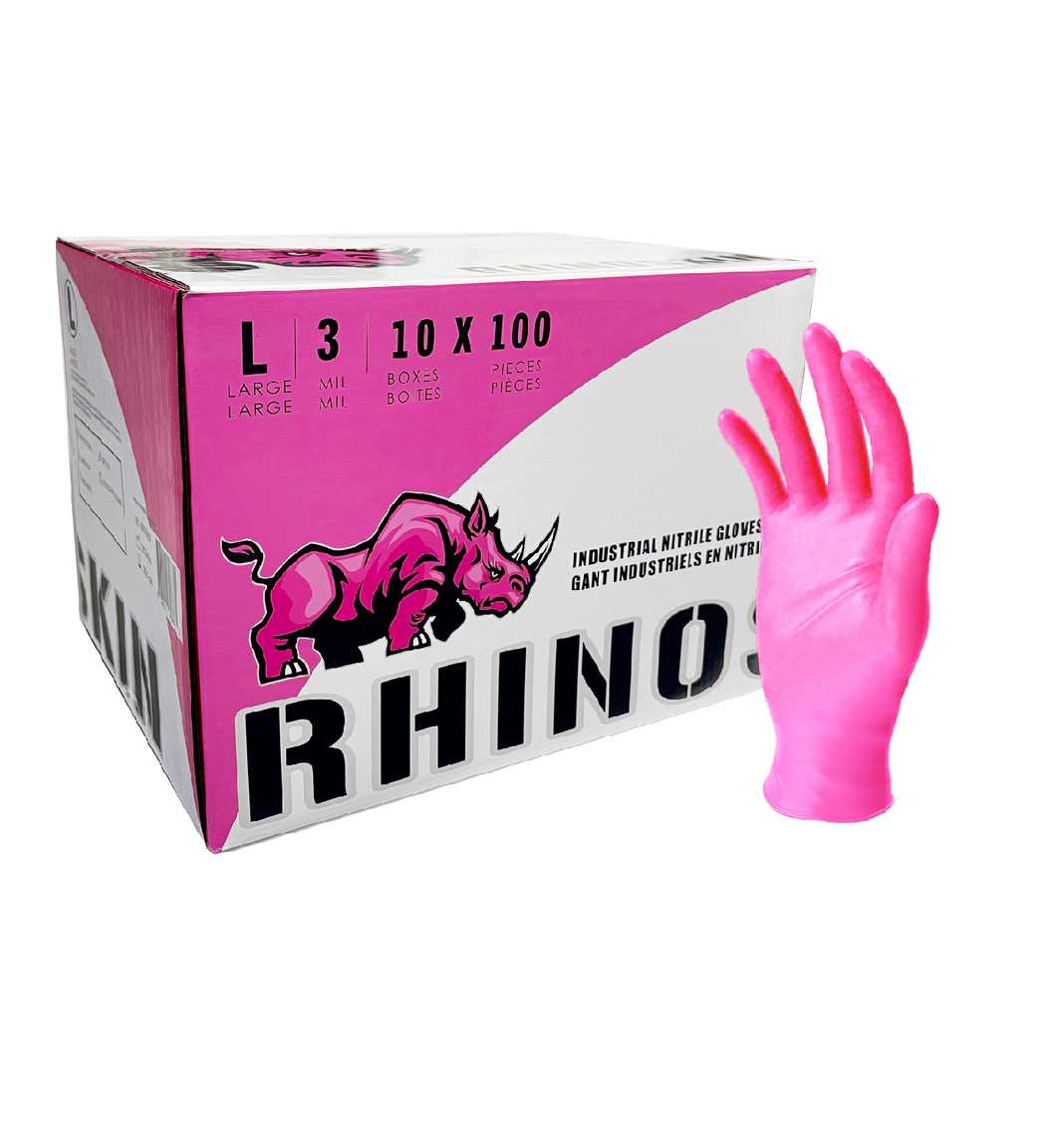 RhinoSkin Gloves 3mil - Case of 10 Boxes